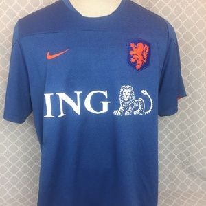 Nike KNVB Royal Dutch FC Soccer Training Jersey